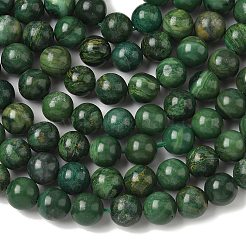 Природные африканские нефритовые бусы пряди&nbsp;G-D840-53-10mm-A