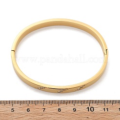 Браслеты из нержавеющей стали 304 со стразами для женщин&nbsp;BJEW-Z092-16G