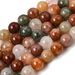 Perles de quartz rutile en fourrure de lapin naturelle et colorée&nbsp;GG-CBA4808-I01-10mm