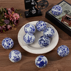 10шт фарфоровые бусины ручной работы PORC-BC0001-07