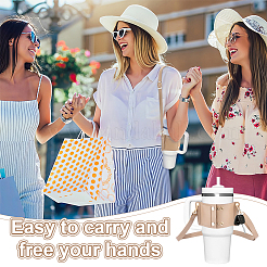 Рукава чашек из искусственной кожи AJEW-WH0314-260A