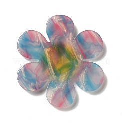 Двухцветные акриловые большие подвески OACR-B008-D01