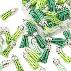 60 шт. 4 цвета искусственная замша подвеска с кисточкой украшения&nbsp;FIND-LS0001-04B