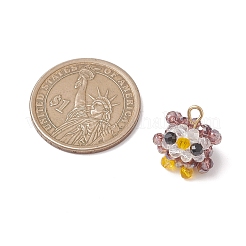 Подвески в виде животных из натуральной черной шпинели&nbsp;PALLOY-MZ01178-01