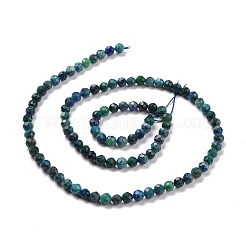 Natürliche Chrysokoll- und Lapislazuli-Perlenstränge&nbsp;X-G-D463-08C