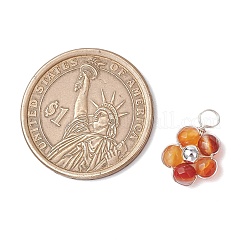 Подвески из натурального амазонита PALLOY-JF03606-02