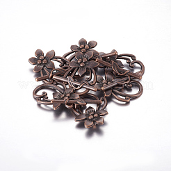 Chiusure toggle di sitle tibetano&nbsp;RLF0677Y
