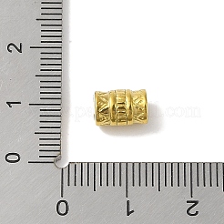 304ステンレススチールビーズ  コラム  ゴールドカラー  8.5x5.5mm  穴：1.5mm&nbsp;STAS-Z058-03G-08
