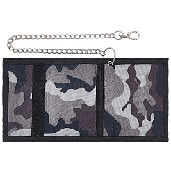Porta carte in poliestere con catene staccabili&nbsp;AJEW-CY0003-19B