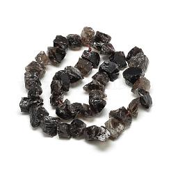 Naturale perle di quarzo fumé fili&nbsp;G-R427-03