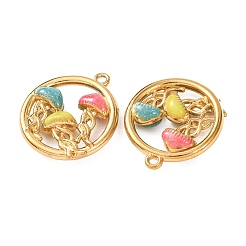 Pendentifs en acier inoxydable 304 émaillés&nbsp;STAS-Z193-03G