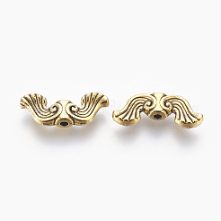 Perline in lega stile tibetano&nbsp;TIBEB-EA9130Y-AG-FF