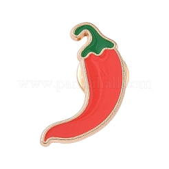 Эмалевые булавки в форме перца JEWB-B026-03