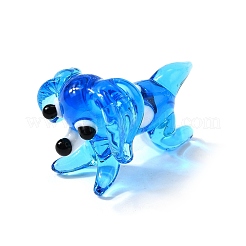 Декор для дома ручной работы щенок в технике лэмпворк&nbsp;X1-LAMP-J084-24