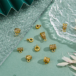 150 шт. 10 стильные тибетские поручни из сплава&nbsp;FIND-DC0004-78