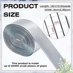 Glasmosaik-Aufkleber&nbsp;DIY-WH0622-621