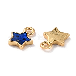 Латунь эмаль подвески&nbsp;KK-P207-015G-RS