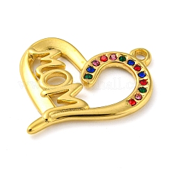 Ионное покрытие (ip) настоящие 18-каратные позолоченные подвески из нержавеющей стали 304 со стразами STAS-P341-11G-02