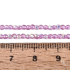 Chapelets de perles en verre transparente  &nbsp;EGLA-N028-01A-A04