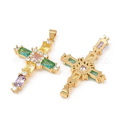 Латунь с подвесками из фианита&nbsp;KK-L255-08G