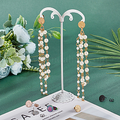 30 pieza de accesorios para pendientes de acero inoxidable 304 de 5 colores&nbsp;STAS-UN0023-07