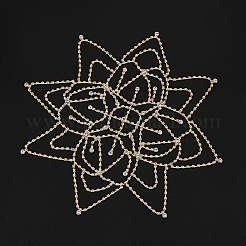 1 шт. сетчатый головной убор со стразами OHAR-WR0001-03G