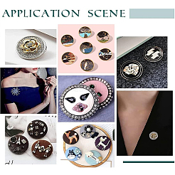 DIY Brosche machen Kits&nbsp;DIY-HY0003-02P-01