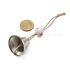 Ornamenti appesi a forma di campana di ferro&nbsp;HJEW-JM02465
