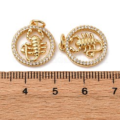 Латунные микро проложить кубического циркония подвески&nbsp;KK-P308-58G