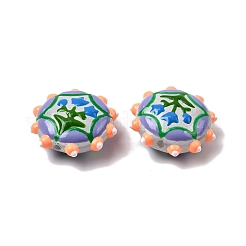 Бусины из стеклянной эмали LAMP-K039-34J