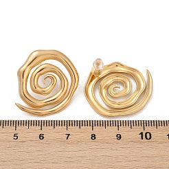 Boucles d'oreilles à tige en acier inoxydable 304&nbsp;EJEW-U071-02B-G