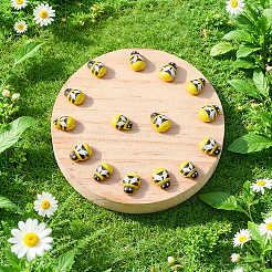 60 Stück selbstklebende Cabochons aus Ahornholz&nbsp;WOOD-CP0001-21A