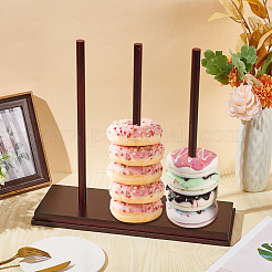 Деревянный держатель для пончиков&nbsp;AJEW-WH0472-12