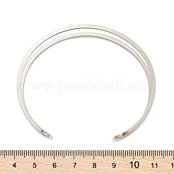 Anlaufgeschützte Armreifen aus hohlem&nbsp;LS-BJEW-S155-04P