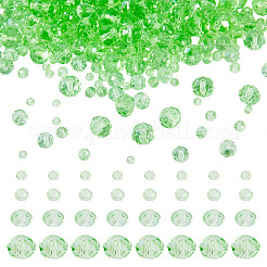 4 прядь 4 вида стеклянных бусин&nbsp;EGLA-TA0012-97B