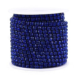 Электрофорез железные стразы цепочки из страз CHC-Q009-SS16-B03