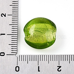 Стеклянные бусины SLF15mmY-05