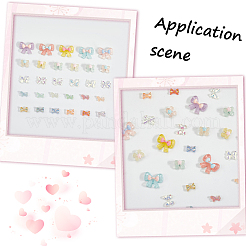 Кабошоны из смолы 200шт 5 стиля&nbsp;MRMJ-SP0001-08