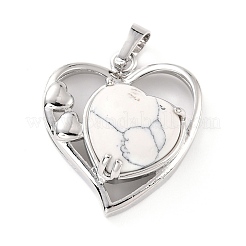 Природные подвески Говлит&nbsp;G-C236-01E-P-RS