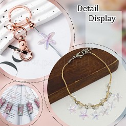 40шт 5 цвета покрытия акриловых бусин FIND-AR0005-12