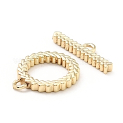 Покрытие стойки латунные застежки-тумблеры KK-E034-01LG