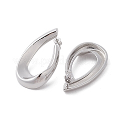 Clous d'oreilles en laiton&nbsp;EJEW-M244-14P