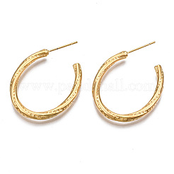 Серьги-кольца из латуни&nbsp;KK-S356-356-NF