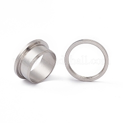 Не тускнеющие беруши из нержавеющей стали 304 калибры EJEW-G317-01N-P