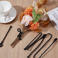 12шт. 6 стиля многоразовой силиконовой кабельной стяжки AJEW-DR0001-82