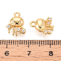 Латунные микро проложить кубического циркония подвески&nbsp;KK-N263-101G