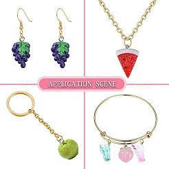 10 стиль подвесок из непрозрачной смолы&nbsp;RESI-YW0001-77