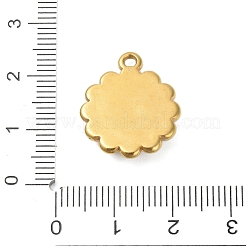 Подвески из нержавеющей стали 304 с эмалью&nbsp;STAS-K303-02A-G