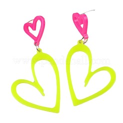 Модные акриловые серьги-гвоздики из нержавеющей стали&nbsp;FS-WGAB06E-03