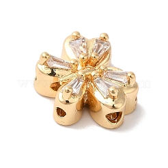 Латунные микропаве из прозрачного кубического циркония KK-G503-13G